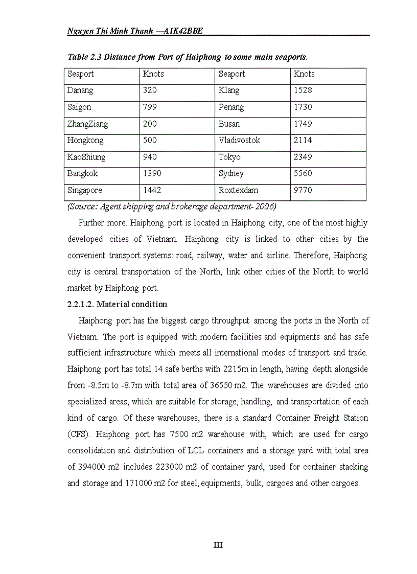 image for page Real situation and Logistics applicability in freight forwarding of Haiphong Port Recommendations to improve performance