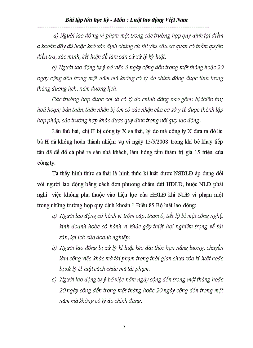 image for page Bài tập học kỳ Luật Lao động đề 4 Phân tích đặc trưng của hợp đồng lao động và phân biệt với hợp đồng dịch vụ dân sự