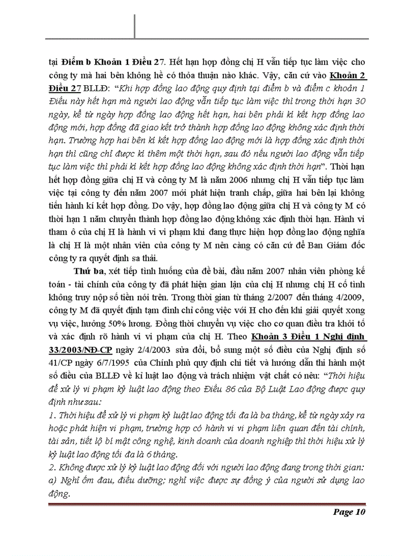 image for page Bài tập học kỳ Luật Lao động đề 14 Phân tích các biện pháp hỗ trợ và giải quyết việc làm cho người lao động