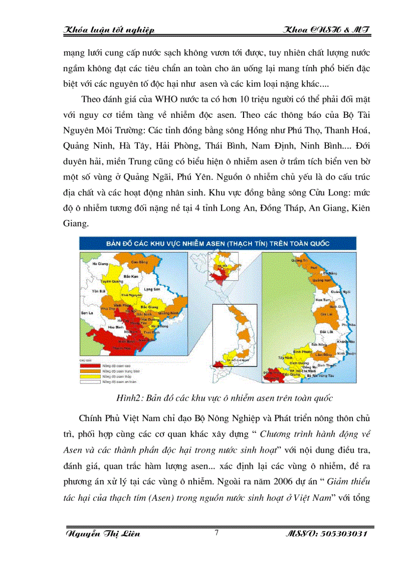 image for page Nghiên cứu chế tạo oxyt sắt từ kích thước nano từ nguyên liệu kỹ thuật rẻ tiền ứng dụng trong xử lý Asen trong nước sinh hoạt