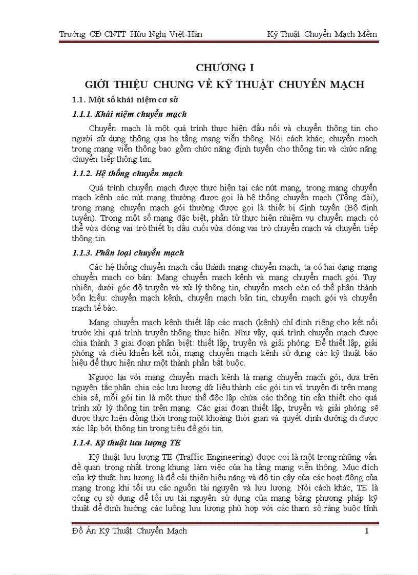 image for page Kỹ Thuật Chuyển Mạch Mềm