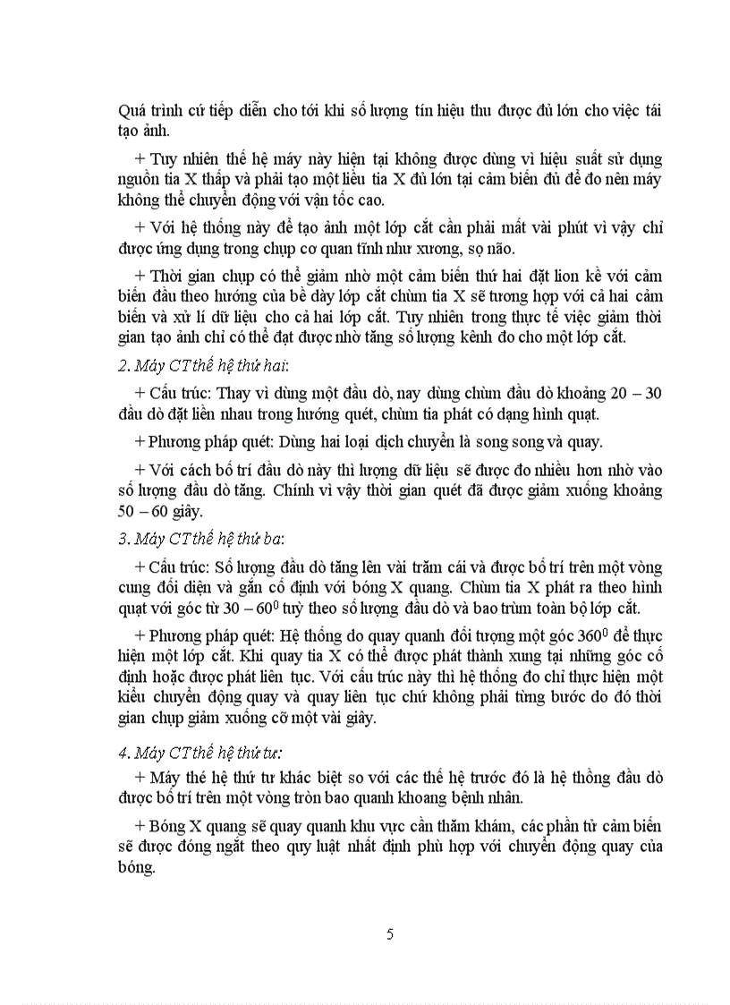 image for page Nguyên lý tái tạo ảnh trong máy CT