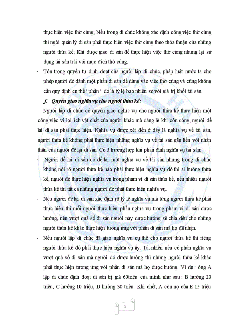 image for page Quyền của người lập di chúc và những hạn chế về quyền tự định đoạt của người lập di chúc theo pháp luật hiện hành