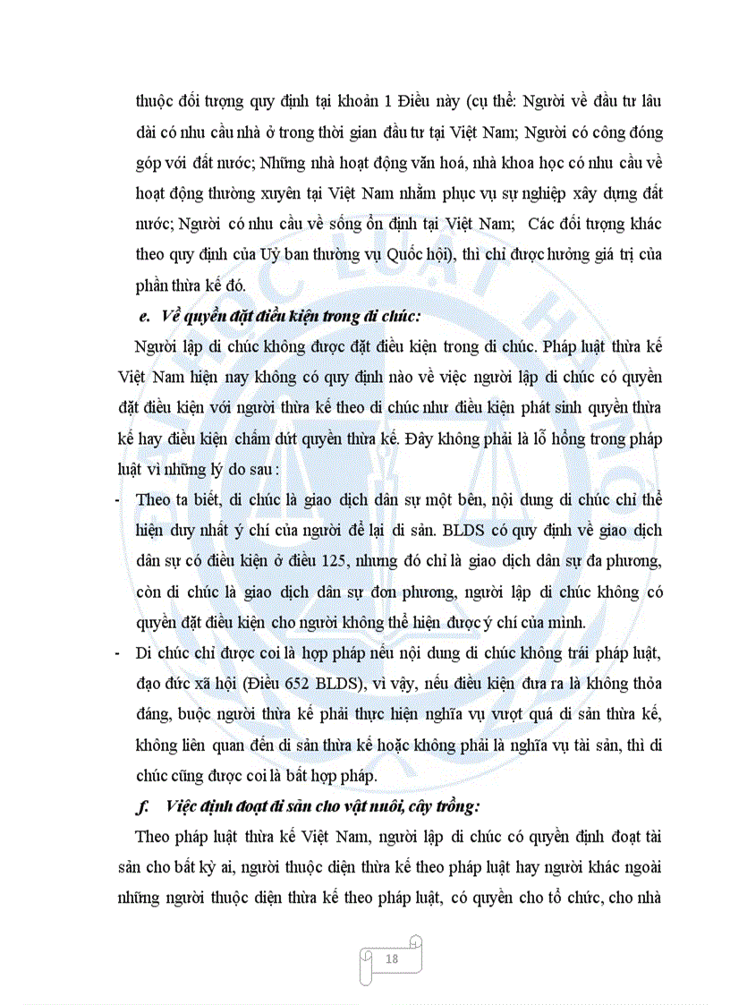 image for page Quyền của người lập di chúc và những hạn chế về quyền tự định đoạt của người lập di chúc theo pháp luật hiện hành
