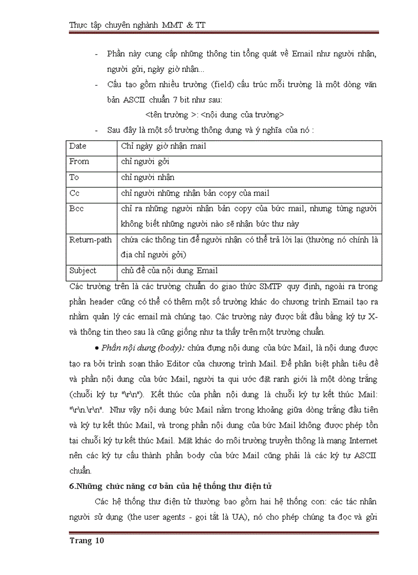 image for page Tìm hiểu các giao thức dùng cho email Triển khai 1 hệ thống mail cho doanh nghiệp với cơ chế bảo mật dùng Exchange server 2010