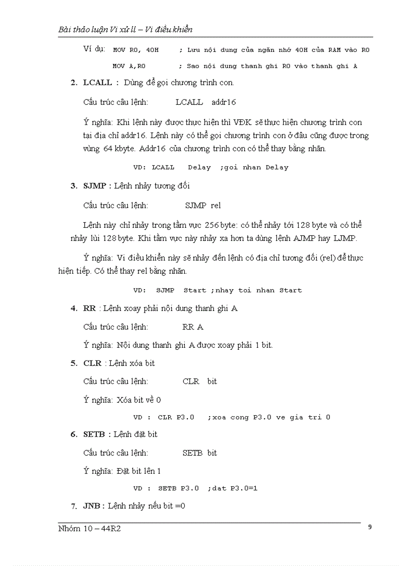 image for page Viết chương trình điều khiển dãy LED đơn nối vào cổng P2 sáng liên tục đuổi nhau từ P3 7 đến P3 0 Mỗi lần thay đổi thì duy trì trạng thái trong vòng 1 5 giây LED sáng khi bit điều khiển bằng