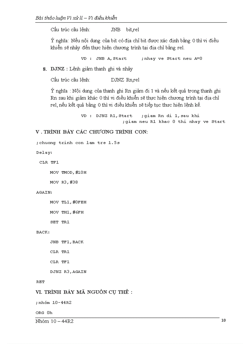 image for page Viết chương trình điều khiển dãy LED đơn nối vào cổng P2 sáng liên tục đuổi nhau từ P3 7 đến P3 0 Mỗi lần thay đổi thì duy trì trạng thái trong vòng 1 5 giây LED sáng khi bit điều khiển bằng