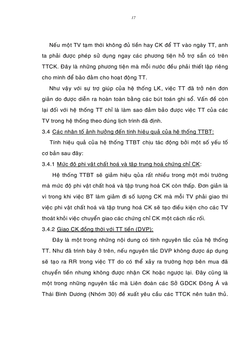 image for page Một số giải pháp hạn chế rủi ro trong thanh toán tiền và chứng khoán trên thị trường chứng khoán Việt Nam