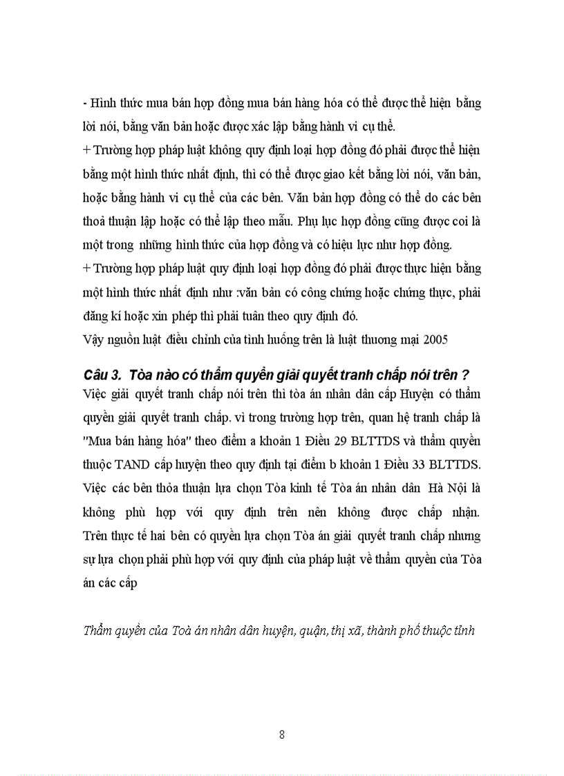 image for page Bài tập tình huống môn luật thương mại