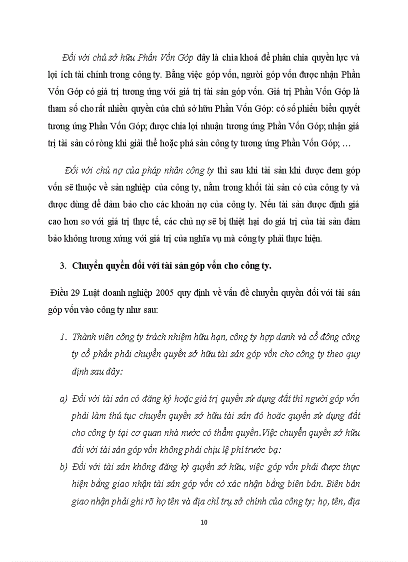 image for page Quy định pháp luật về hình thức góp vốn định giá vốn góp chuyển quyền sở hữu tài sản góp vốn vào công ty