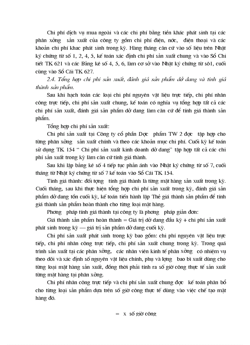 image for page Thực trạng hạch toán một số phần hành chủ yếu tại Công ty Cổ phần Dược phẩm TW 2