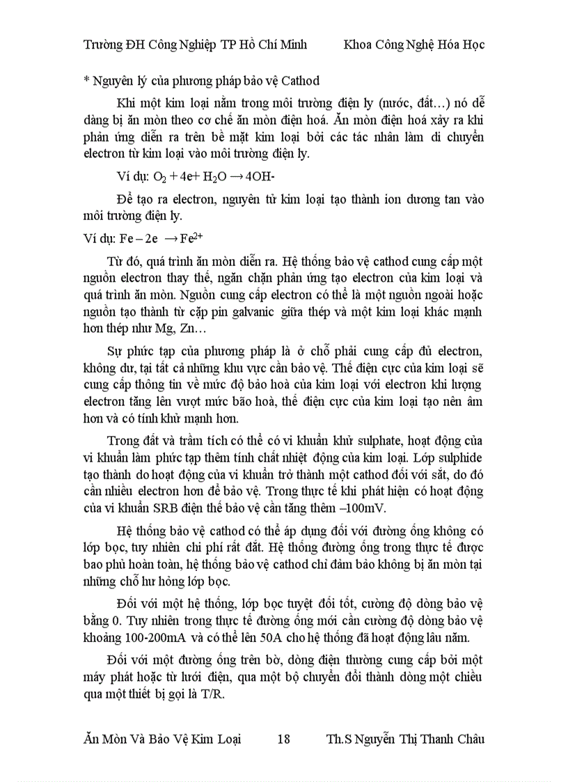 image for page Ăn mòn và bảo vệ vật liệu trong hóa học