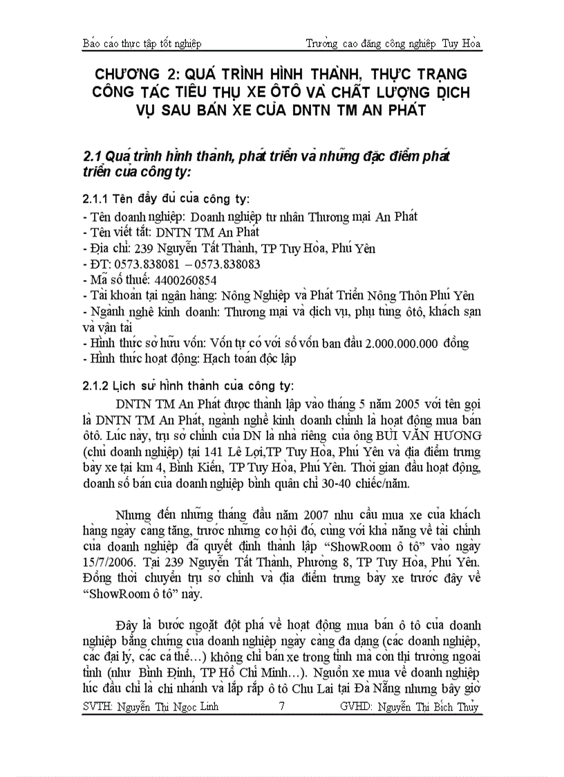 image for page Báo cáo thực tập ngành quản trị kinh doanh