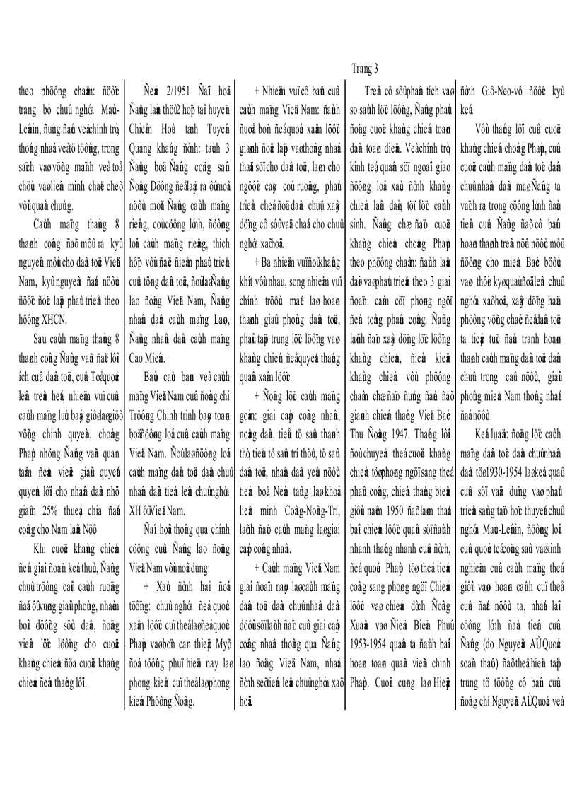 image for page Phân tích quá trình nhận thức của đảng cộng sản việt nam về cách mạng dân tộc dân chủ từ năm 1930 đê n 1954