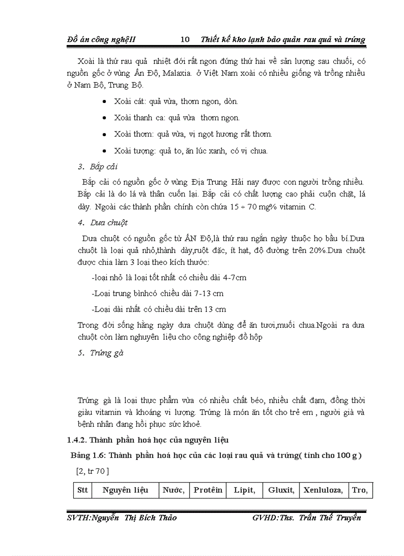 image for page Thiết kế kho lạnh bảo quản rau quả và trứng