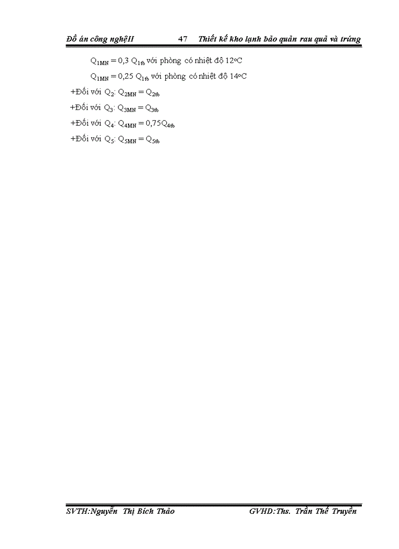 image for page Thiết kế kho lạnh bảo quản rau quả và trứng