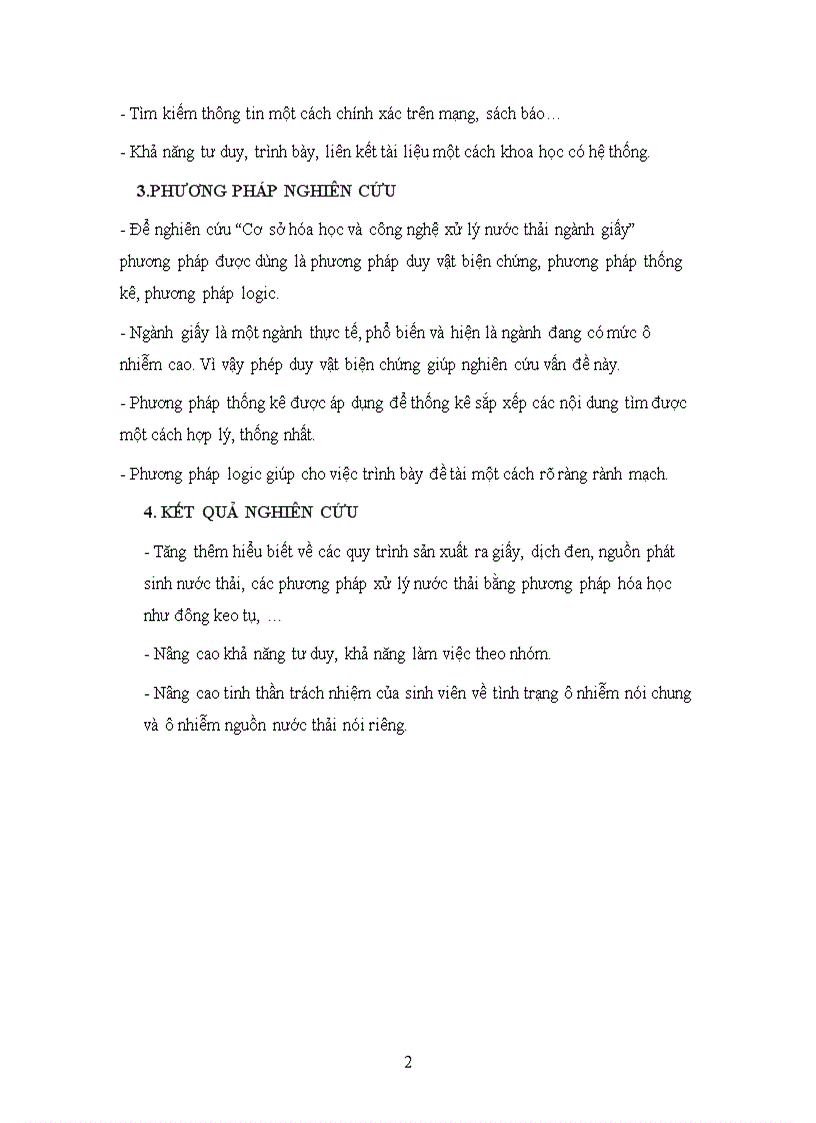 image for page Cơ sở hóa học và công nghệ xử lý nước thải ngành giấy