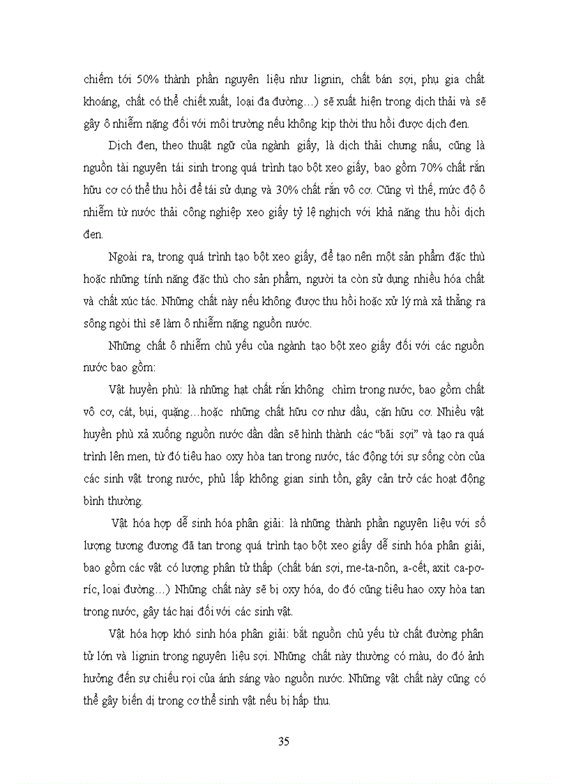 image for page Cơ sở hóa học và công nghệ xử lý nước thải ngành giấy