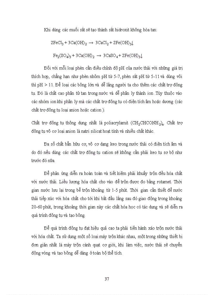 image for page Cơ sở hóa học và công nghệ xử lý nước thải ngành giấy