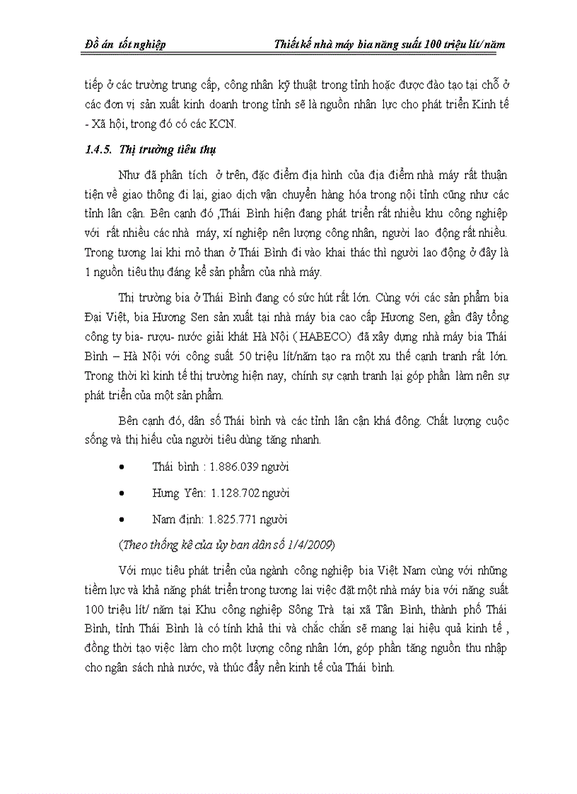 image for page Thiết kế nhà máy bia nằng suất 100 triệu lít năm