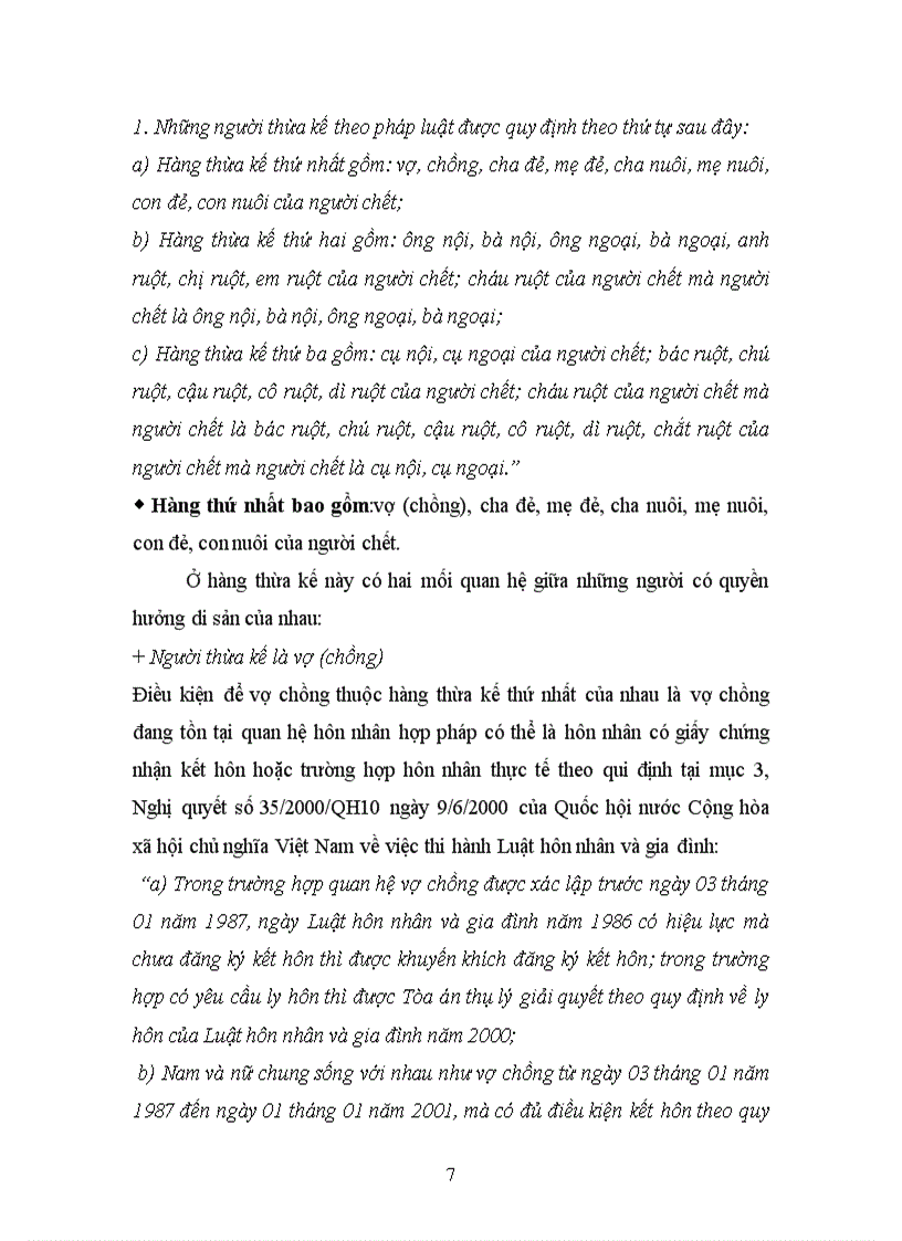 image for page Bài tập lớn học kì Dân sự Module 1 hoàn chỉnh Đề bài Một số vấn đề về diện và hàng thừa kế theo qui định của pháp luật hiện hành