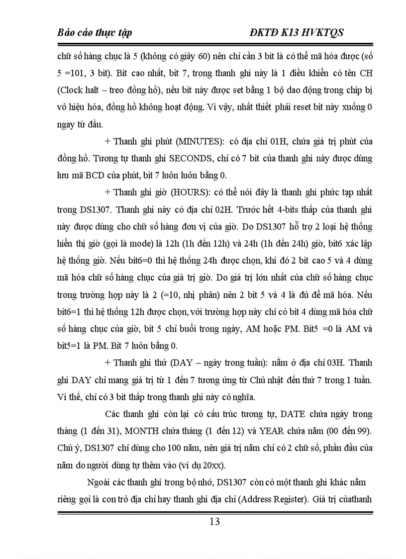 image for page Thiết kế đồng hồ thời gian thực sử dụng DS1307 hiển thị trên 6 Led 7 thanh với các chế độ Hiển thị thời gian cài đặt giờ và cài đặt báo thức