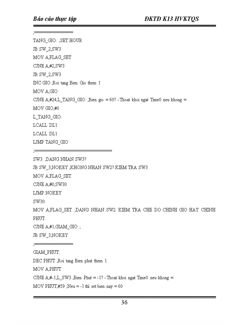 image for page Thiết kế đồng hồ thời gian thực sử dụng DS1307 hiển thị trên 6 Led 7 thanh với các chế độ Hiển thị thời gian cài đặt giờ và cài đặt báo thức