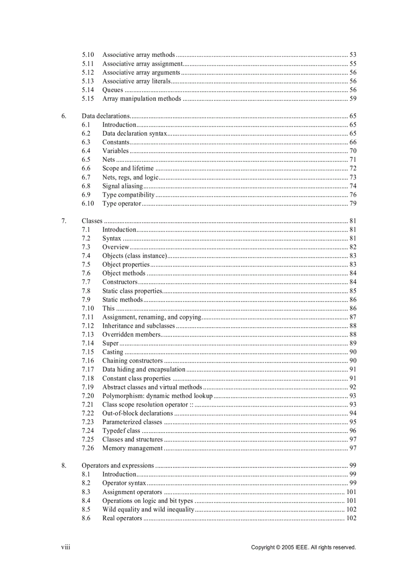 image for page System Verrilog Specification