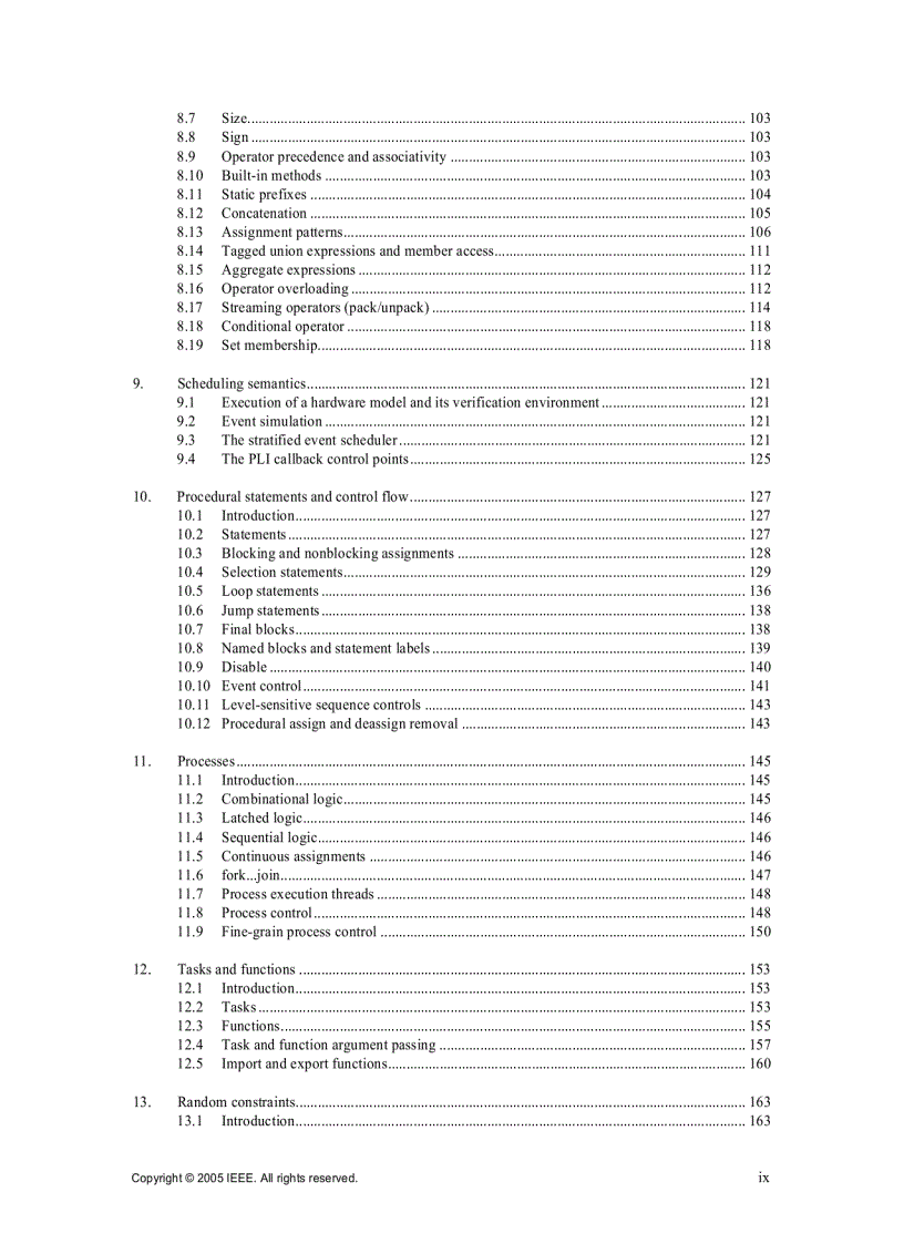 image for page System Verrilog Specification