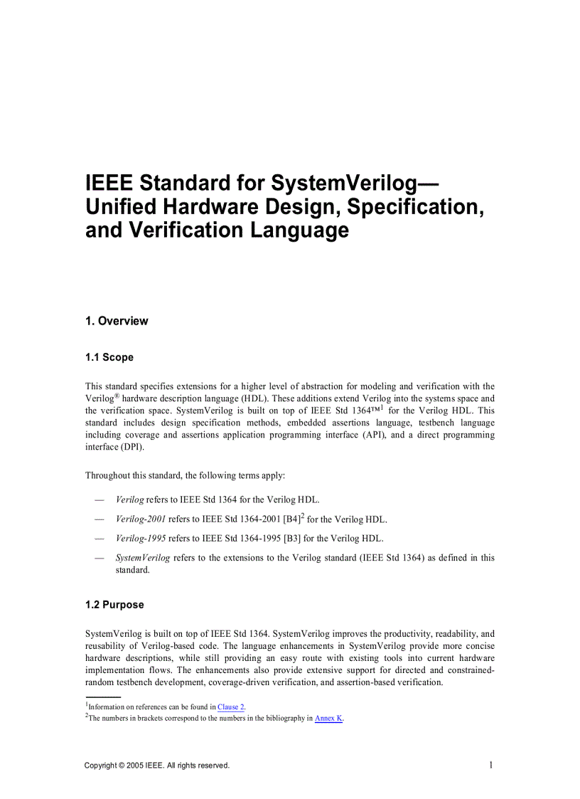 image for page System Verrilog Specification
