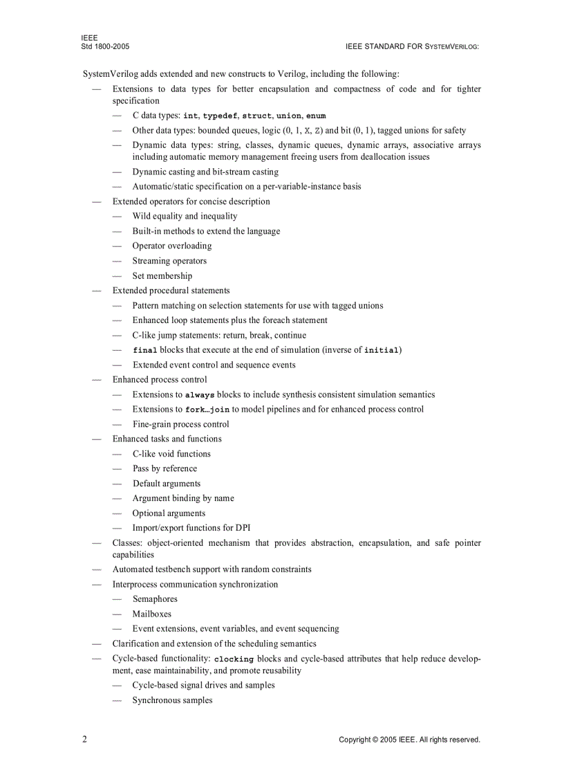 image for page System Verrilog Specification