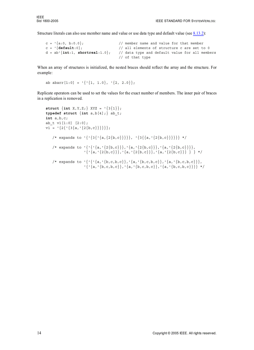 image for page System Verrilog Specification