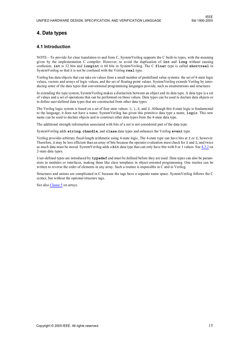 image for page System Verrilog Specification