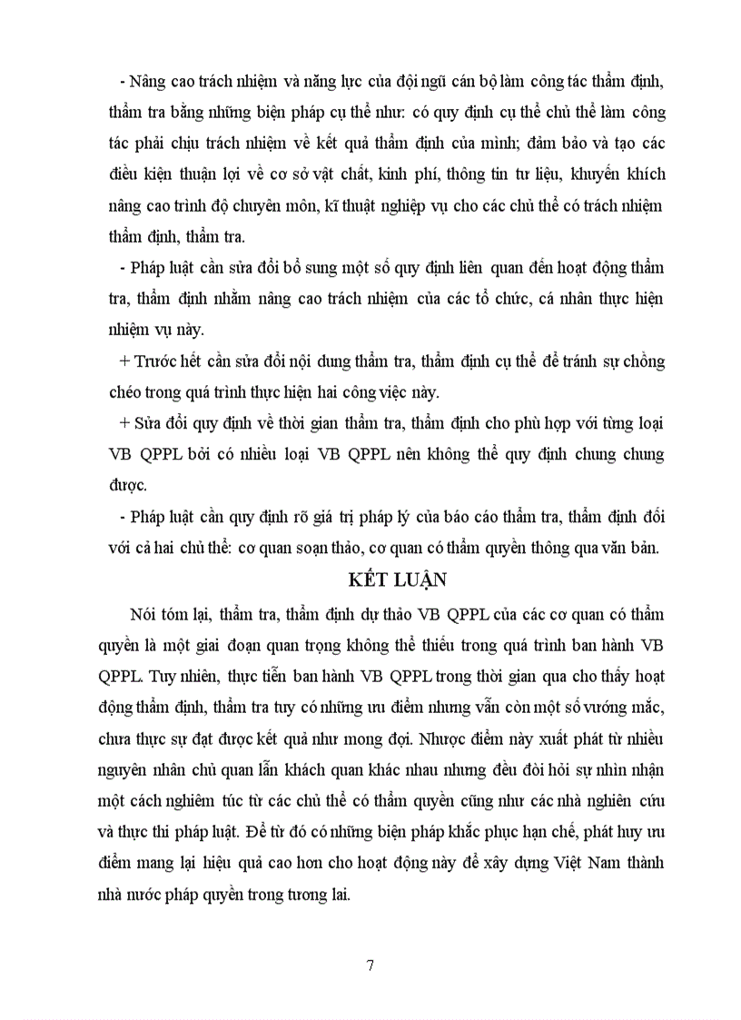 image for page Bài tập lớn học kỳ Xây dựng văn bản pháp luật hoạt động thẩm định thẩm tra dự thảo văn bản quy phạm pháp luật