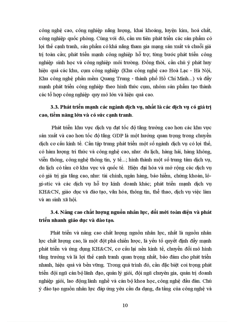 image for page Tiểu luận đường lối cách mạng của đảng cộng sản Việt Nam Giải pháp để phát triển kinh tế tri thức trong thời kỳ đẩy mạnh CNH HĐH ở đất nước Việt Nam hiện nay