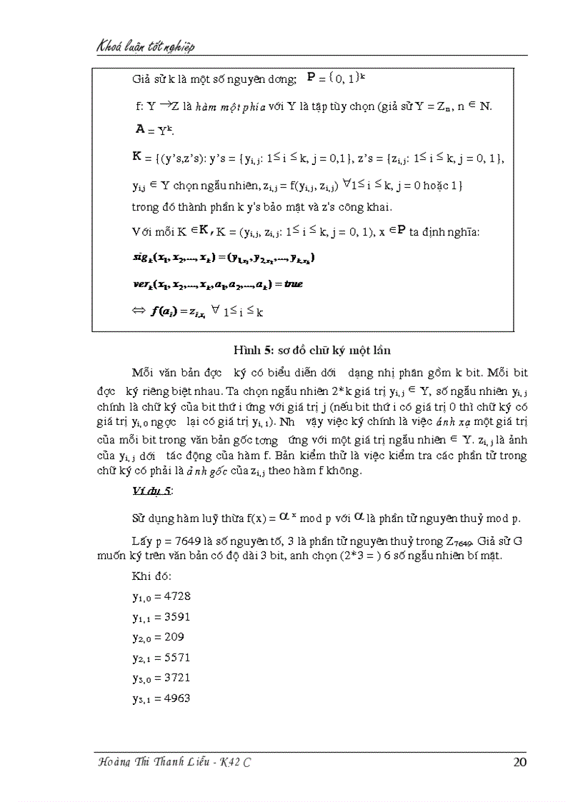 image for page Một số thuật toán ký và xác nhận chữ ký điện tử