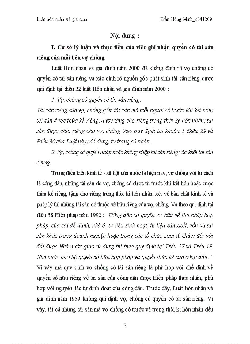 image for page Cơ sở lý luận và thực tiễn của việc ghi nhận quyền có tài sản riêng của mỗi bên vợ chồng