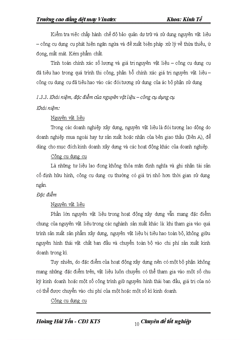 image for page Kế toán nguyên vật liệu công cụ dụng cụ tại Công ty TNHH Thăng Long