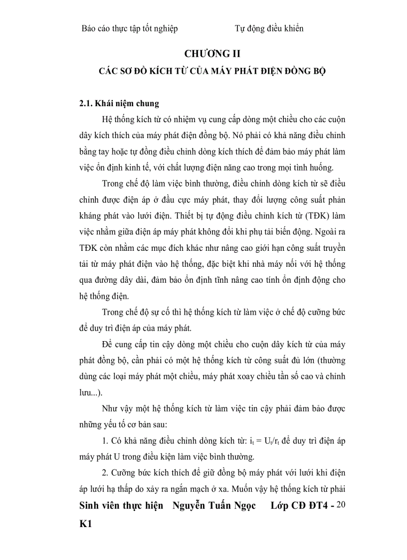 image for page Máy điện đồng bộ các sơ đồ kích từ và tính toán thiết kế một số phương án