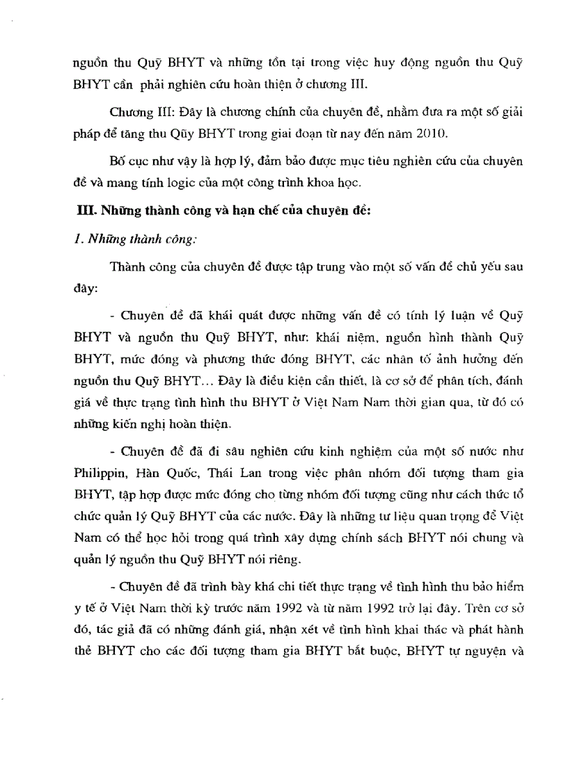 image for page Các giải pháp tăng thu quỹ bảo hiểm y tế giai đoạn từ nay đến 2010