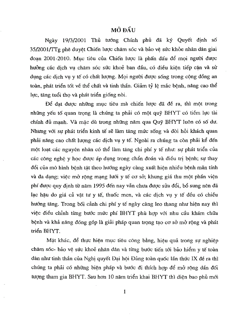 image for page Các giải pháp tăng thu quỹ bảo hiểm y tế giai đoạn từ nay đến 2010