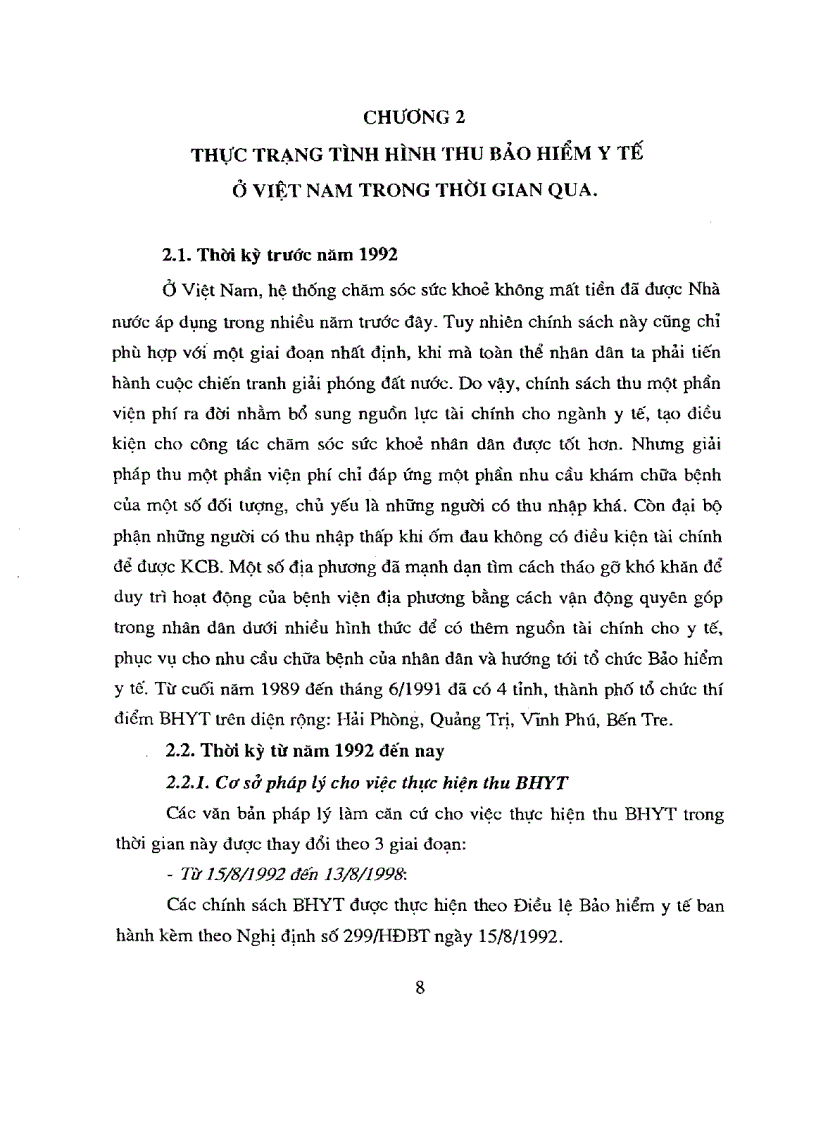 image for page Các giải pháp tăng thu quỹ bảo hiểm y tế giai đoạn từ nay đến 2010