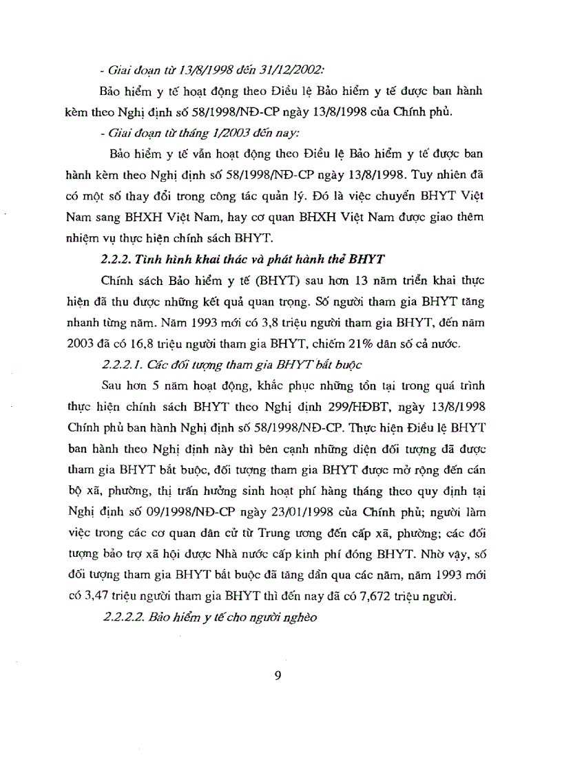 image for page Các giải pháp tăng thu quỹ bảo hiểm y tế giai đoạn từ nay đến 2010