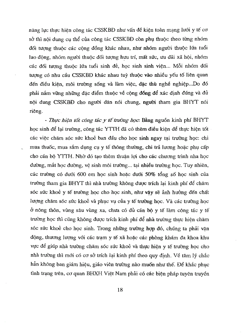 image for page Các giải pháp tăng thu quỹ bảo hiểm y tế giai đoạn từ nay đến 2010