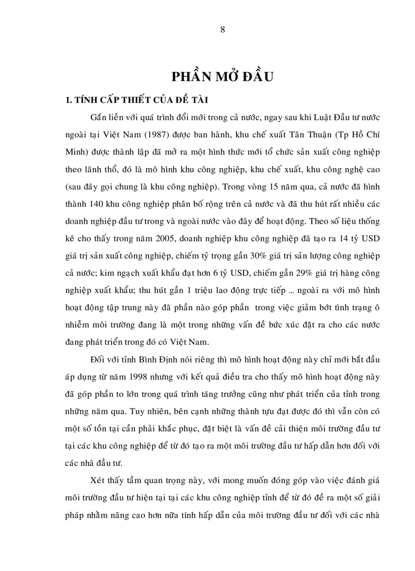 image for page Ca i thiê n môi trươ ng đâ u tư nhă m thu hu t đâ u tư va o ca c khu công nghiê p ti nh Bi nh Đi nh