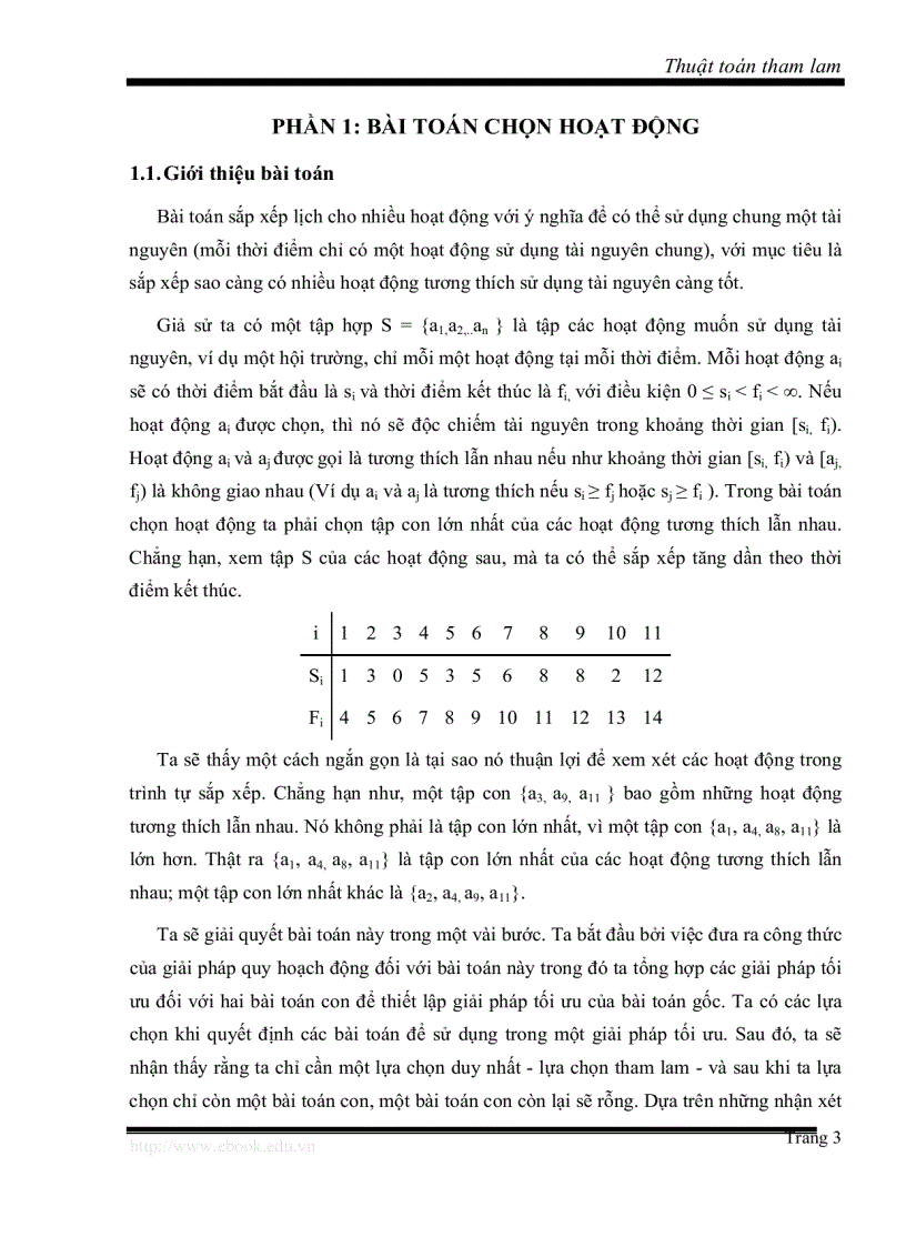 image for page Tiểu luận học phần Phân tích Thi ết kế thuật toán Thuật toán tham lam greedy algorithm