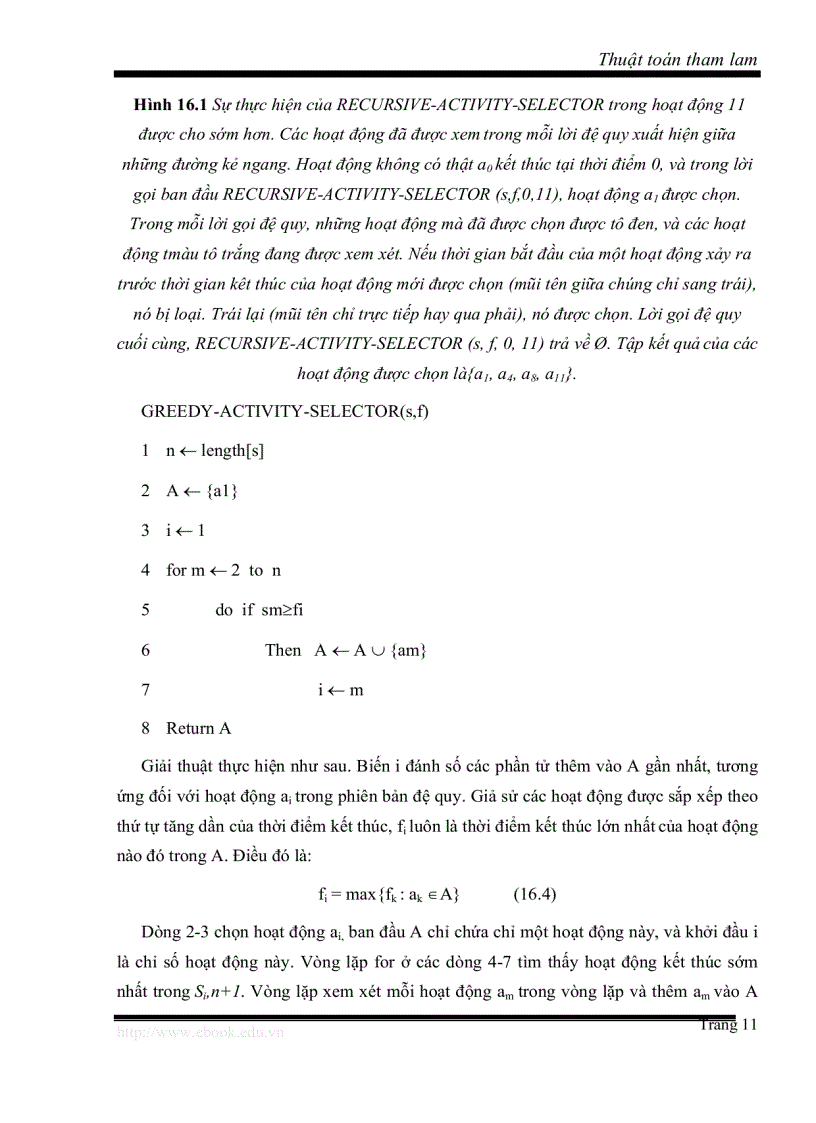 image for page Tiểu luận học phần Phân tích Thi ết kế thuật toán Thuật toán tham lam greedy algorithm