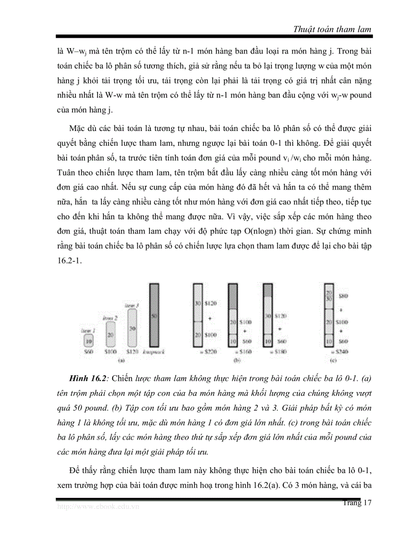 image for page Tiểu luận học phần Phân tích Thi ết kế thuật toán Thuật toán tham lam greedy algorithm