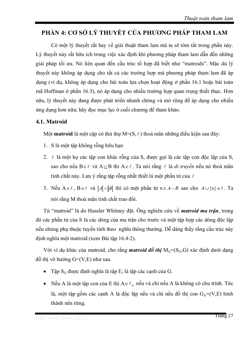 image for page Tiểu luận học phần Phân tích Thi ết kế thuật toán Thuật toán tham lam greedy algorithm
