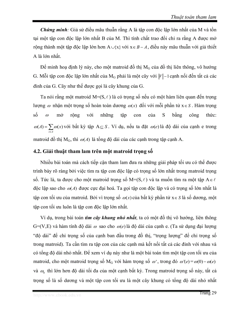 image for page Tiểu luận học phần Phân tích Thi ết kế thuật toán Thuật toán tham lam greedy algorithm